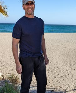 blue hemp t-shirt
