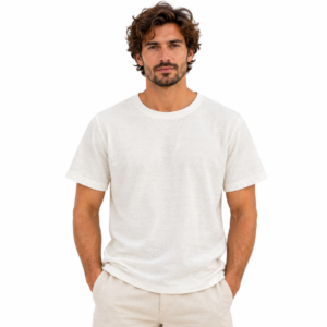 330g Ivory Hemp Tee Shirt