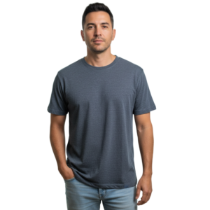 Hemp Slate Blue Tee