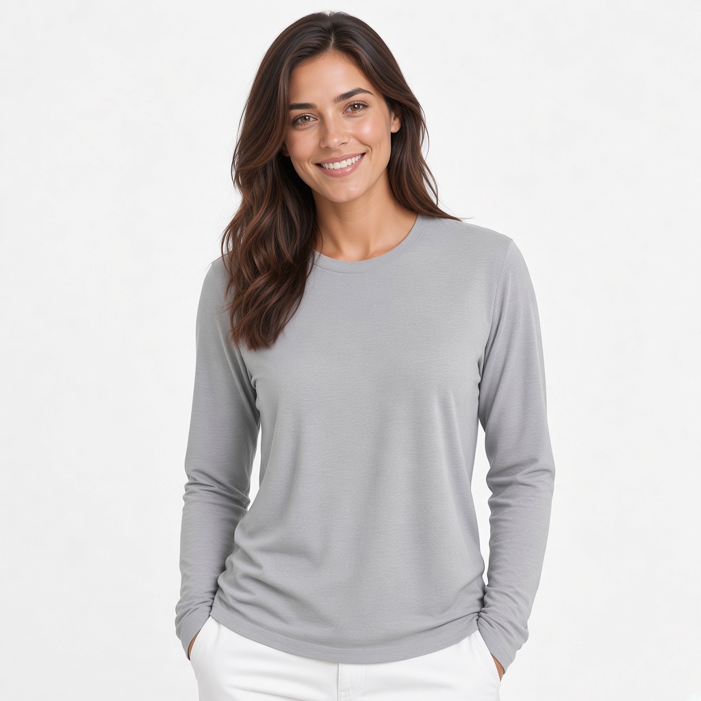 unisex long sleeve hemp cotton tee shirt hemptshirts.eu