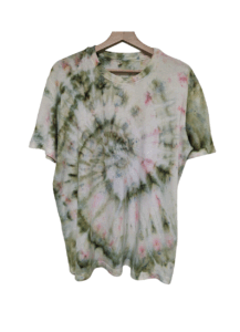 Ice dyed tee shirts