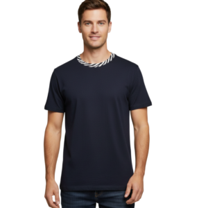 Zebra Collar Hemp Tee