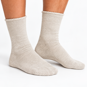 Hemp Terry Crew Socks